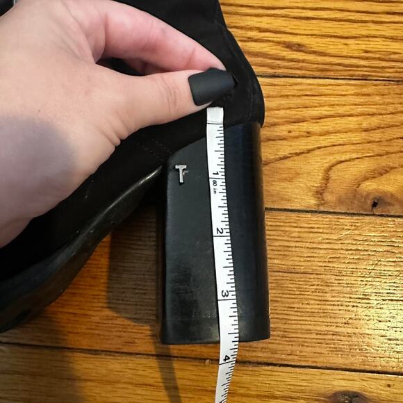 Ted Baker Heeled Black Lace up boots - Picture 7 of 8